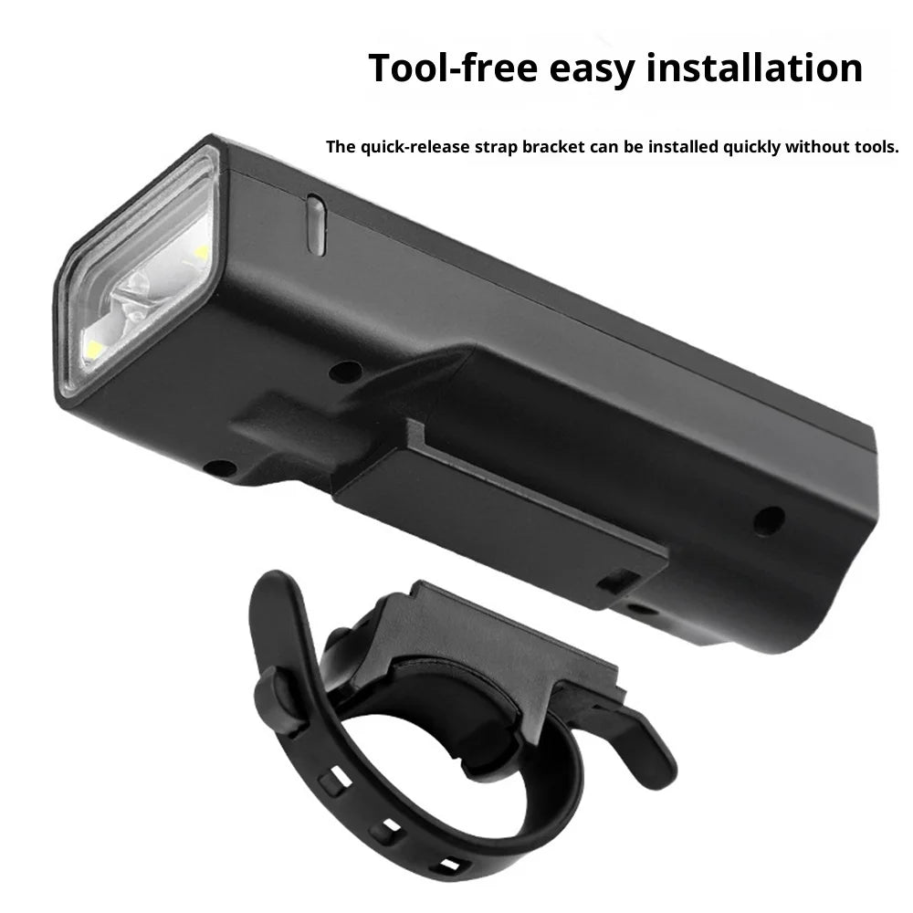 400LM Smart Sensor Bike Headlight USB-C Rechargeable
