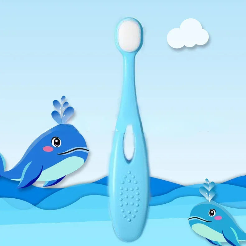 Cute Baby Toothbrush Soft Teether Brush for Kids Oral Care