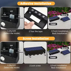 Outdoor Waterproof Solar Wall Lights for Garden & Courtyard Decor