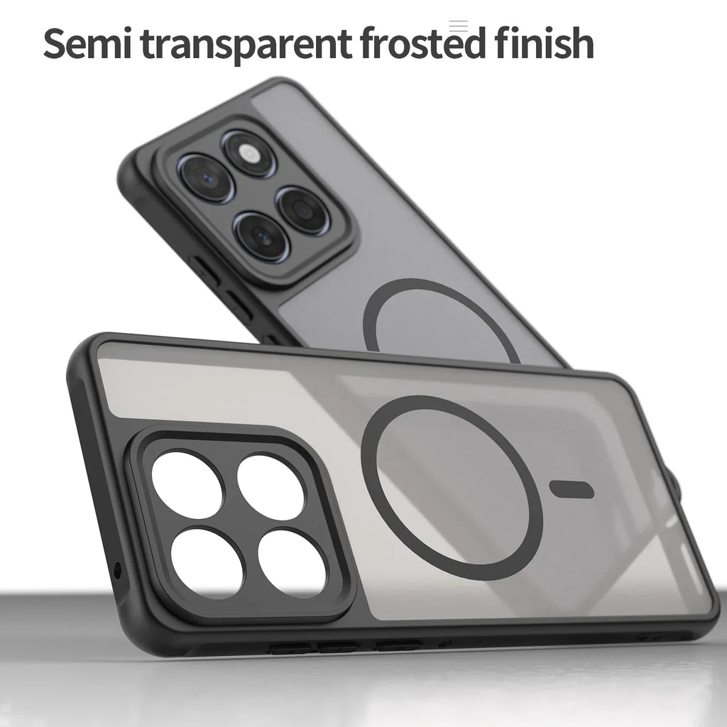 MagSafe Matte Clear Case for Motorola Edge 60 Fusion & 70 G86 G56