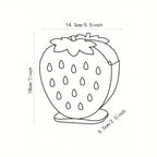 Strawberry Cutlery Holder Utensil Storage Rack