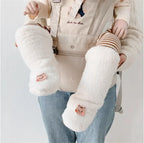 Winter Baby Knee High Socks Thick Warm Anti-Slip Toddler Socks