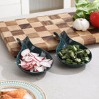 Large Ceramic Spoon Rest Heat-Resistant Holder