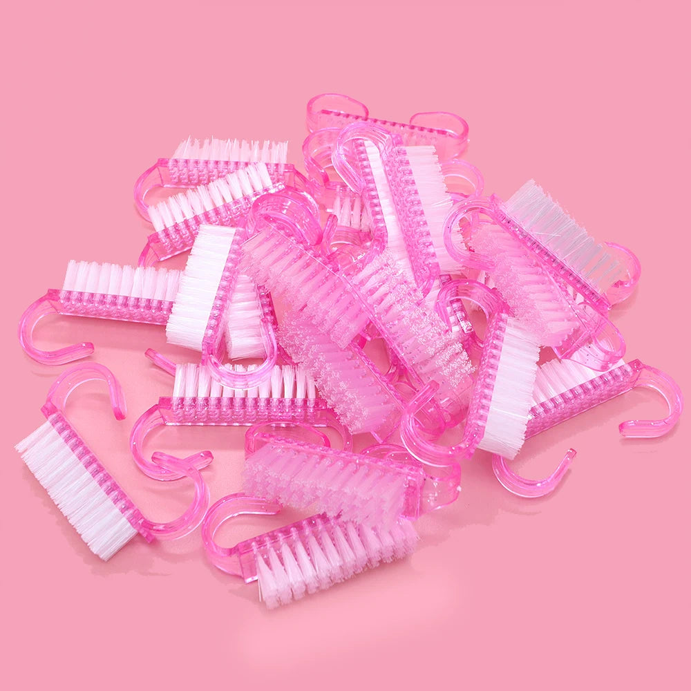 Acrylic Nail Art Brush Set Dust Removal Cleaning Manicure Tools