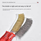 Wire Grill Cleaning Brush Long Handle Rust Brush