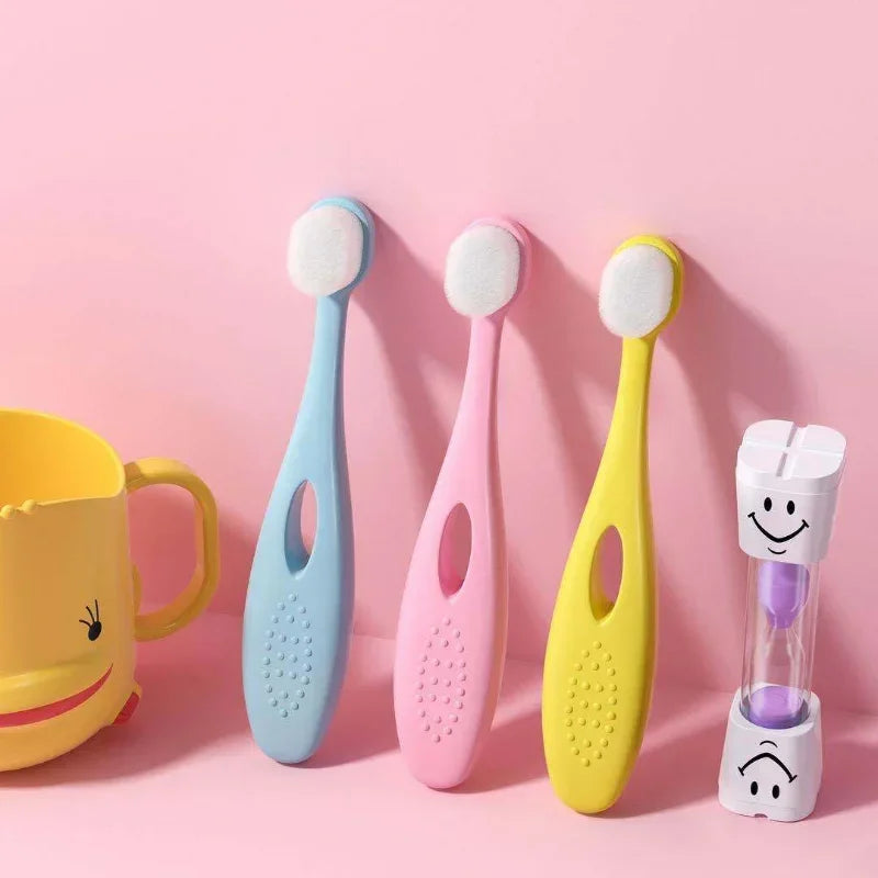 Cute Baby Toothbrush Soft Teether Brush for Kids Oral Care Secondary image