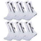 6 Pairs Non Slip Grip Socks Men Women Multi-Sport Anti-Slip