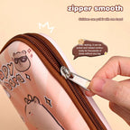 3D Capybara Pencil Case Waterproof Pen Pouch