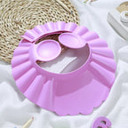 Baby Shower Cap Adjustable Shampoo Bath Hat for Kids