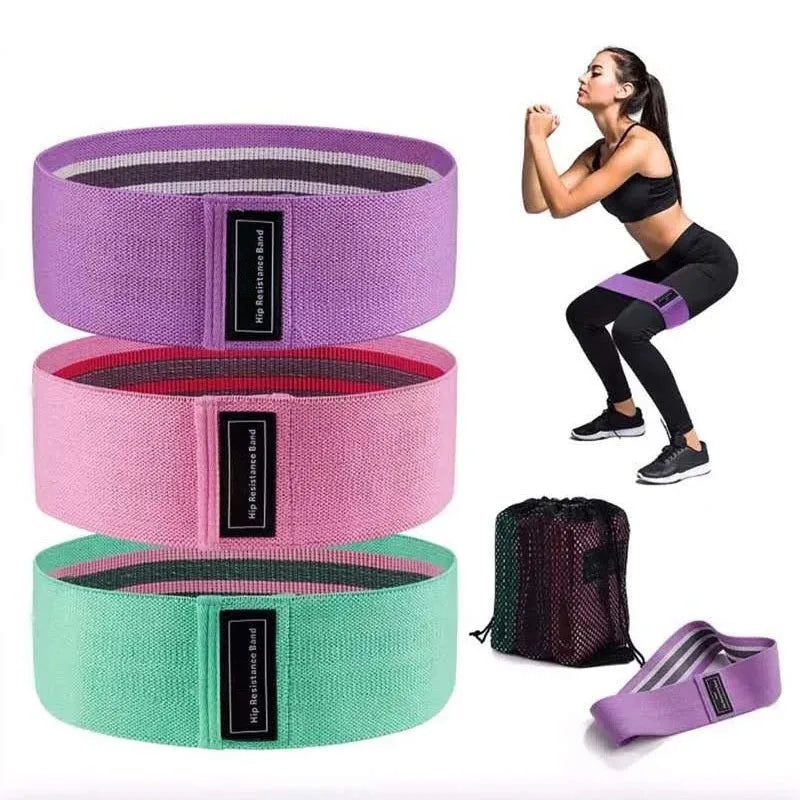 Non Slip Glute Resistance Bands for Hip Leg Workout Fitness