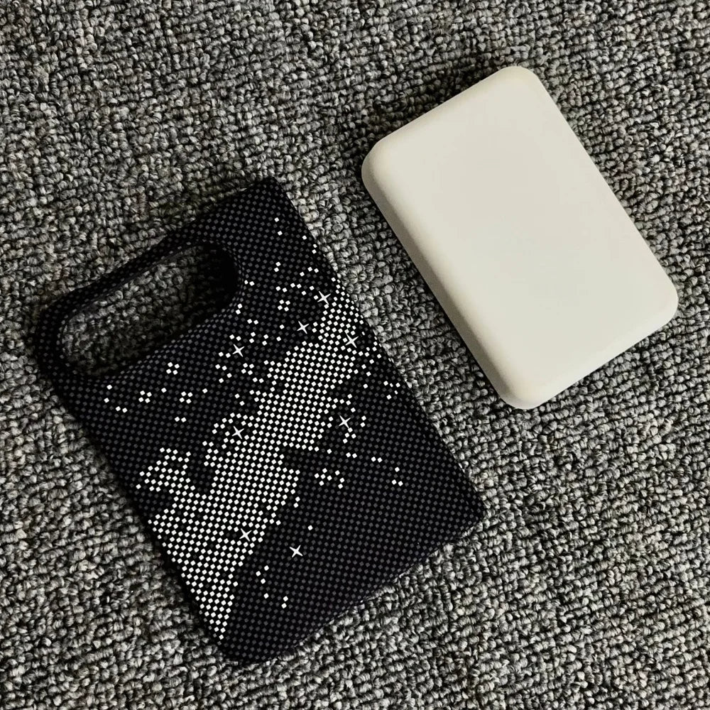 Carbon Fiber iPhone Duo Case | MagSafe Hinge Protection