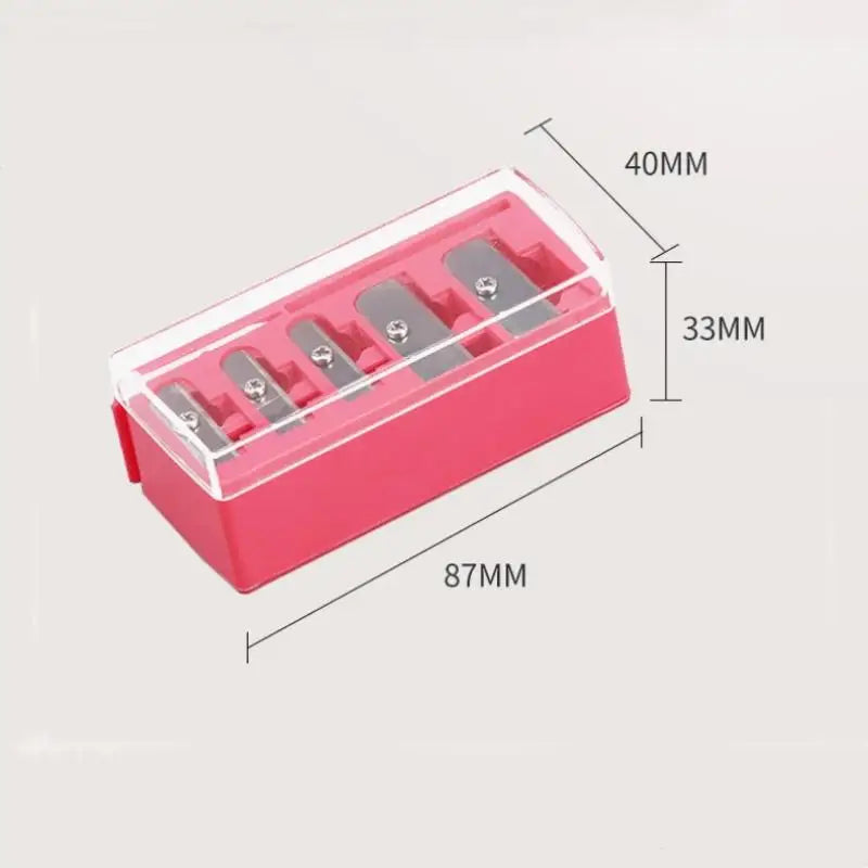 5-Hole Multi-Function Sharpener for Eyeliner & Lipliner