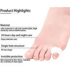 2pcs Silicone Toe Separators Bunion & Foot Care UK