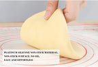 UNTIOR Silicone Baking Mat Non-Stick Dough Kneading & Pizza Rolling Pad