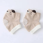 Baby Knee Pads Cotton Anti-Slip Crawling Protector (1 Pair)