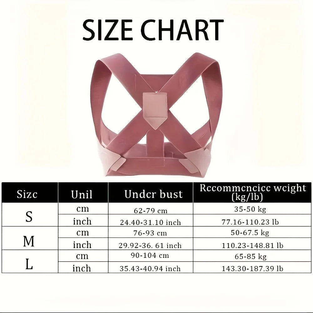 Invisible Hunchback Corrector Belt Back Brace Shoulder Support