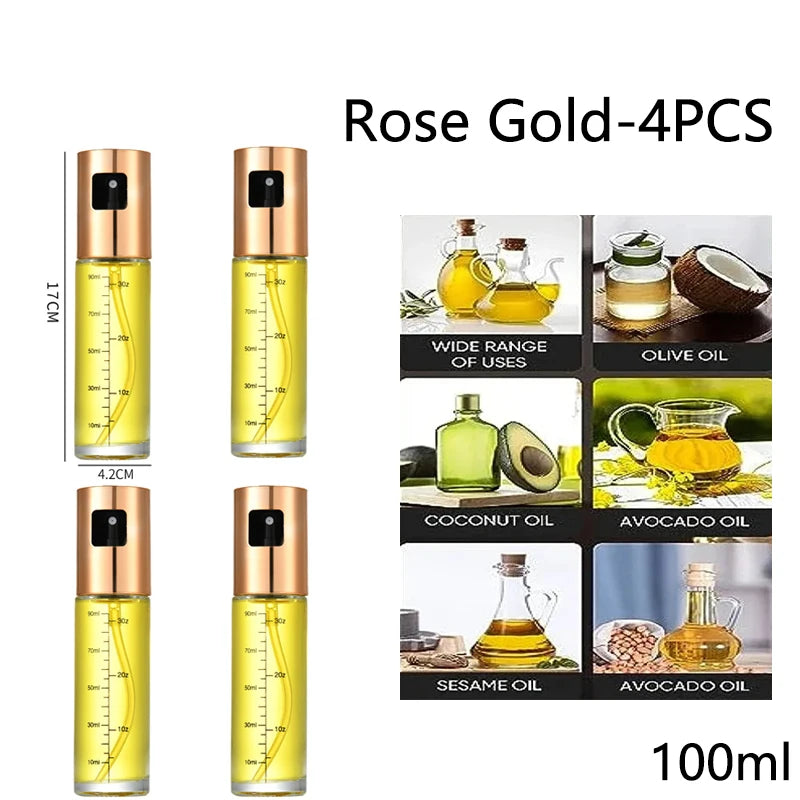 Glass Oil Sprayer for Cooking Olive Oil Spray Bottle for BBQ & Salad