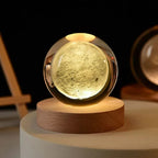 3D Solar System Crystal Ball LED Decoration Lamp