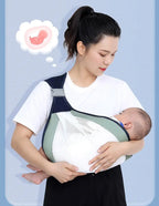 Ergonomic Baby Carrier with Hip Seat Front Carry Infant Sling 0-24M