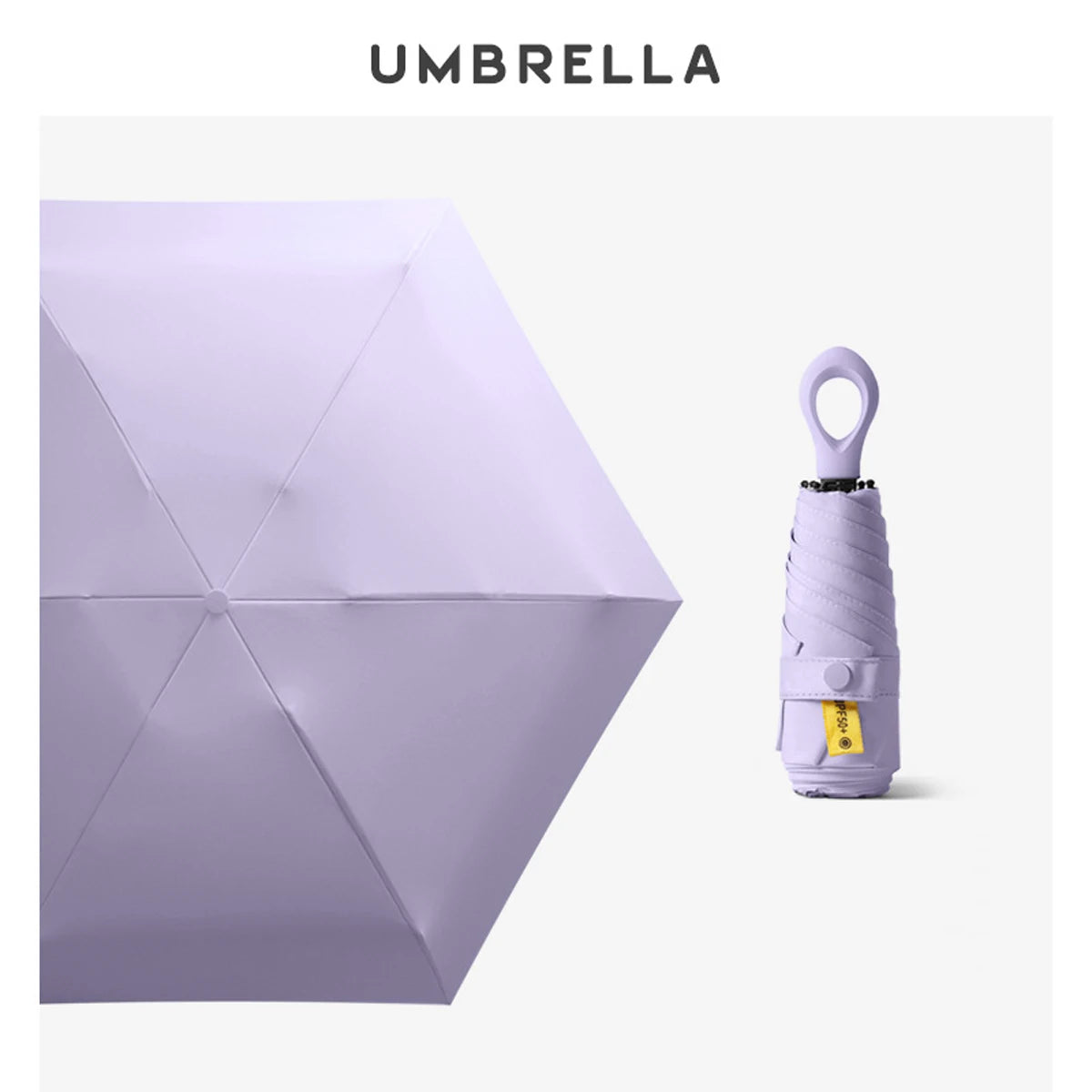 Buy UV Protection Mini 5-Fold Umbrella Compact Travel