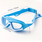 Kids Swimming Goggles UK | Waterproof Anti-Fog Large Frame Swim Glasses
