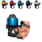 Mini Aluminum Bike Bell with Compass Ultra-Loud Bicycle Handlebar Bell