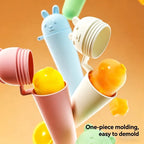 Silicone Popsicle Molds with Lids – BPA Free DIY Ice Pop Maker for Kids