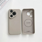 Luxury MagSafe Liquid Silicone Case for Huawei Pura 80 Pro & 80 Ultra