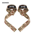 Silicone Gym Hand Grips Lifting Straps Deadlift Wrist Support Pair