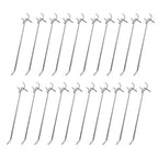 Pegboard Hooks Pack of 10 Heavy Duty Wall Organizer Hanging Hooks