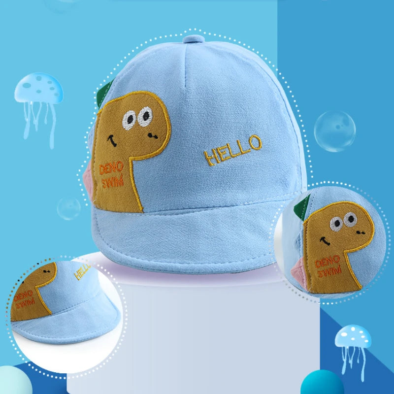 Cute Dinosaur Baby Bucket Hat UK Kids Sun Cap Boys & Girls