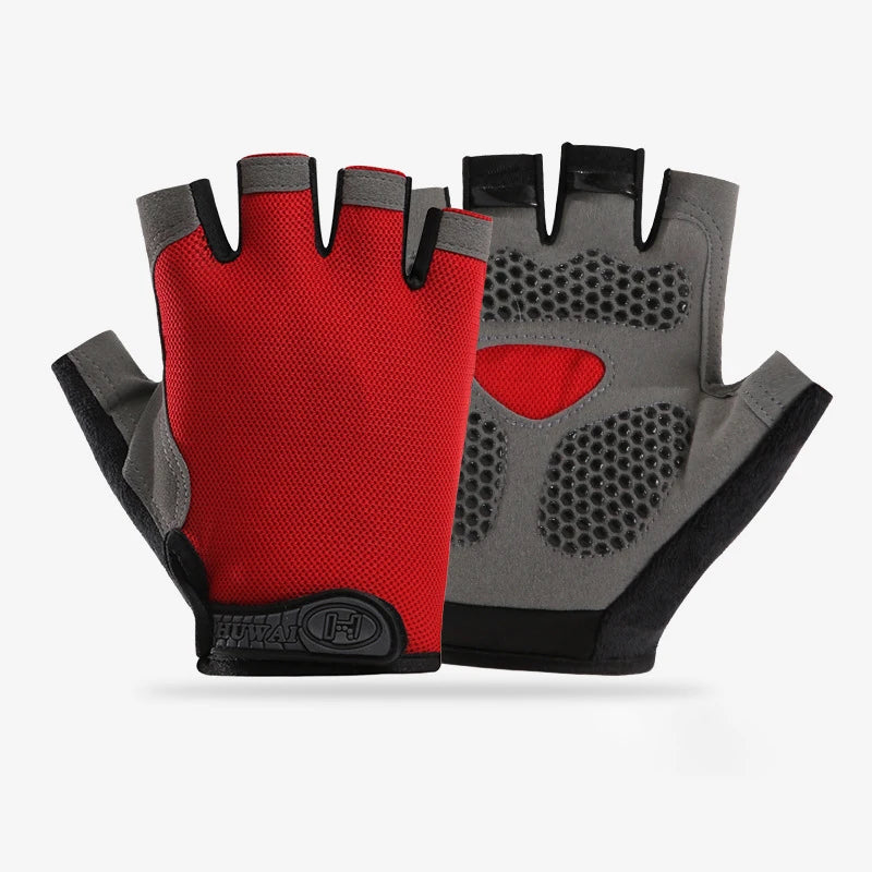 Half Finger Gym & Cycling Gloves Anti-Slip Breathable