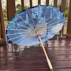 Buy 70cm Chinese Silk Tassel Umbrella