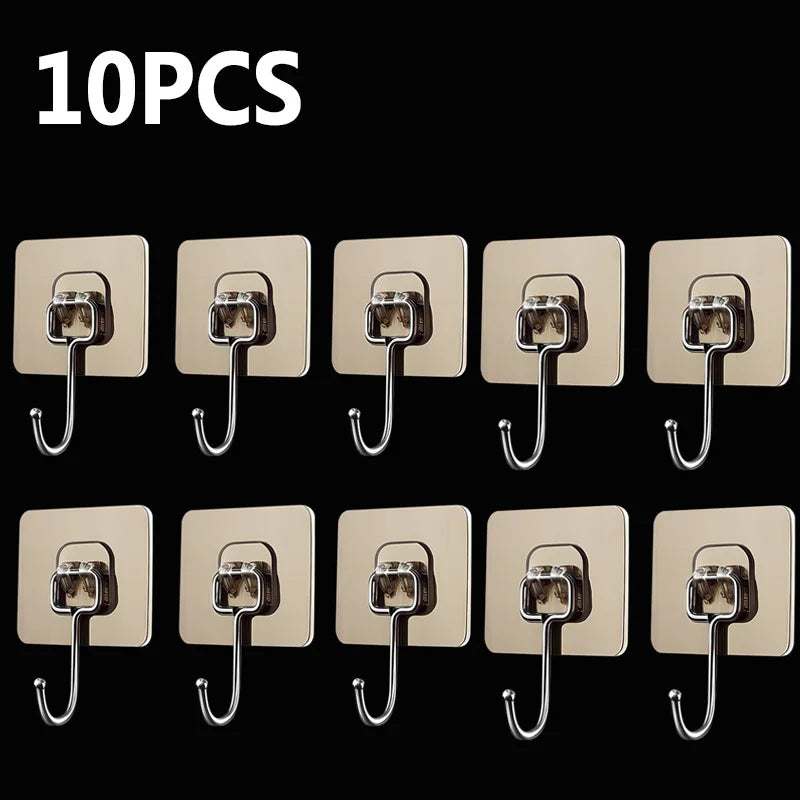 Suction Cup Hooks Strong Wall Organizer