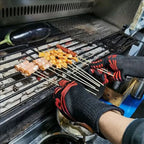 800°C Heat Resistant BBQ Gloves – Fireproof Oven & Grilling Mitts