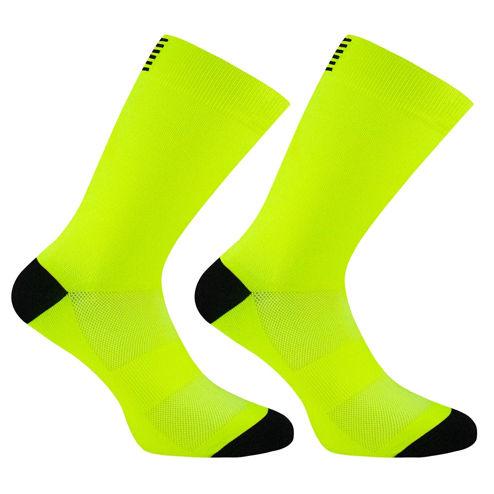 Jing Long Tube Cycling Socks Quick-Dry Unisex Bike Running All Season