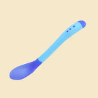 Baby Silicone Spoon & Fork Set Soft Bendable Toddler Feeding Utensils