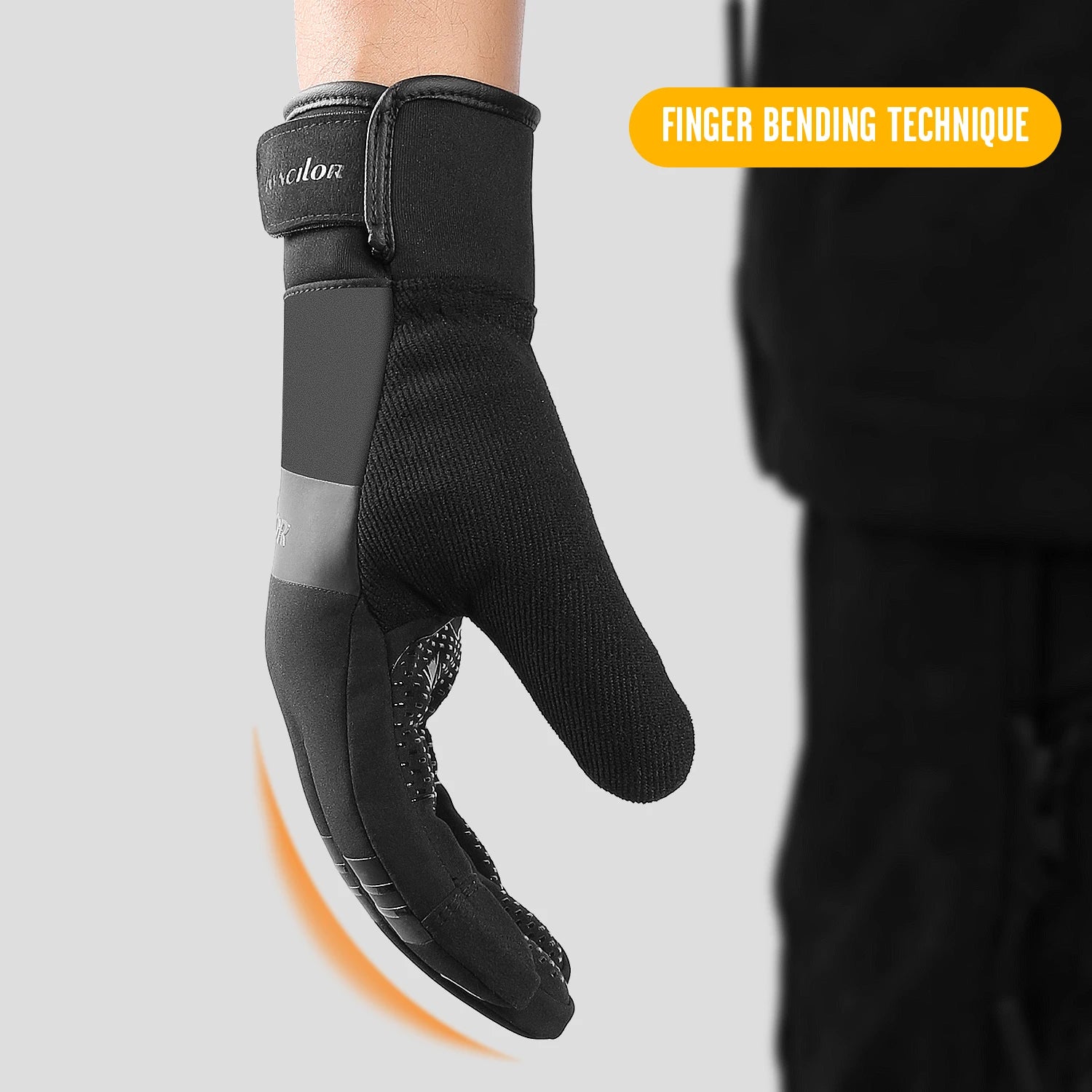 Winter Waterproof Cycling Gloves Touchscreen Windproof MTB Gloves
