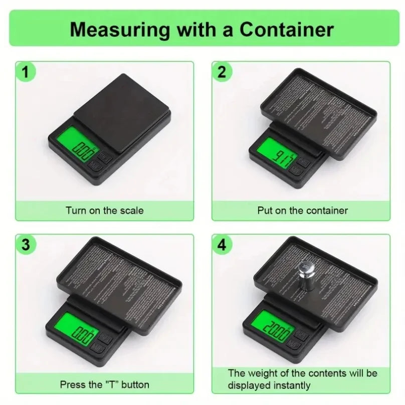 Mini Digital Pocket Scale High Precision Gram Scale