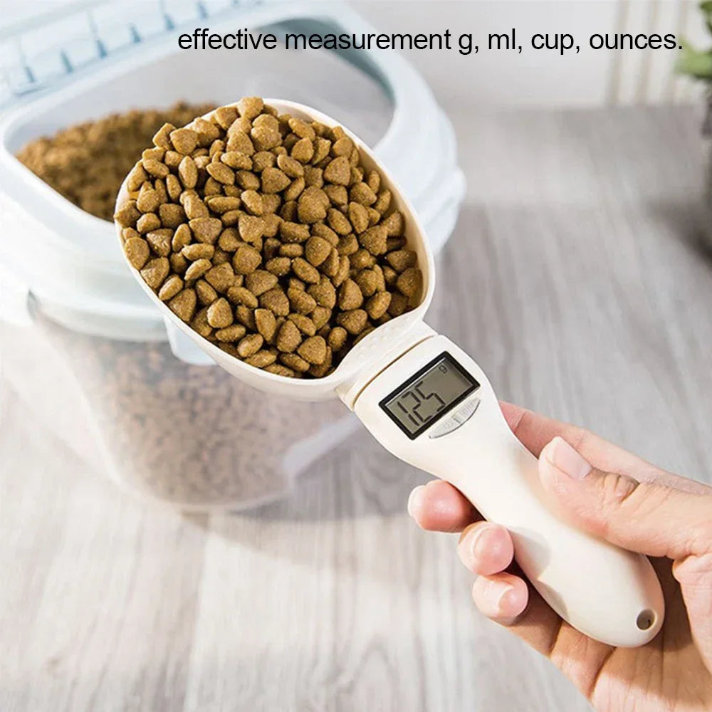 Digital Pet Food Scoop Scale LED Measuring Spoon Main image
