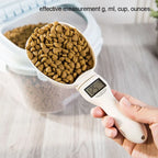 Digital Pet Food Scoop Scale LED Measuring Spoon