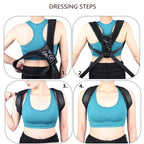 Adjustable Posture Corrector Belt Back Brace Shoulder Support