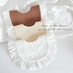 INS Style Baby Cotton Bibs Waterproof Drool Scarf Feeding Bib