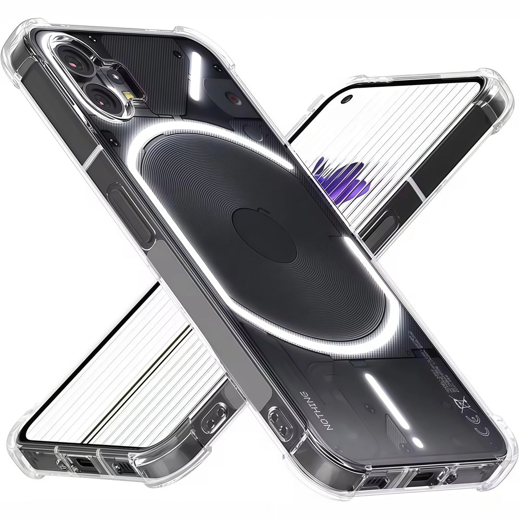 Clear Silicone Case for Nothing Phone 2a 3 3a 4a CMF 1 2 Pro Cover
