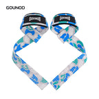 Silicone Gym Hand Grips Lifting Straps Deadlift Wrist Support Pair