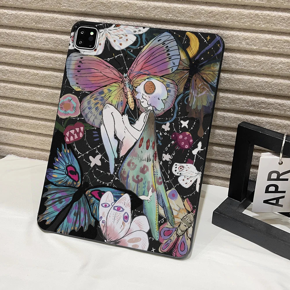 Classic Leopard & Cow Print iPad Case for Air 11 13 Pro & Mini Cover