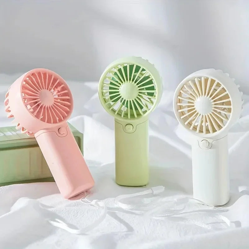 Cute Mini Handheld Fan UK Pocket Size Low Noise Portable Fan