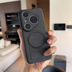 Magnetic Shockproof Leather Case for Huawei Pura 80 70 Pro Ultra