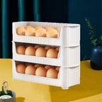 Fridge Door Egg Holder Multi-Layer Storage Rack