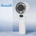 Mini Handheld Fan UK 4-Speed Quiet Portable Fan with Display